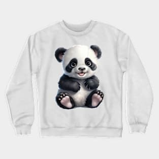 Baby Panda Bear Crewneck Sweatshirt